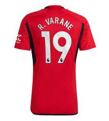 Manchester United Raphael Varane #19 Koszulka Podstawowych 2023-24 Krótki Rękaw